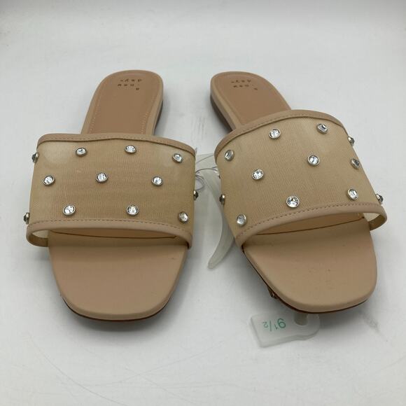 Women s Elain Slide Sandals with Memory Foam insole - A New Day 9.5 - Picture 7 of 10